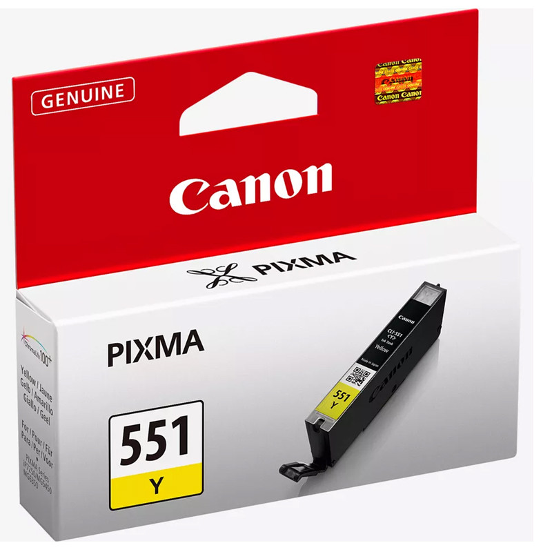 Cartouche D'encre Canon CLI-551XL Original Jaune en Tunisie