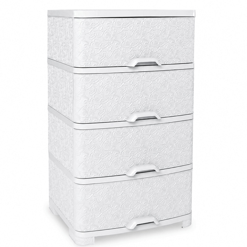 Armoire de Rangement Dentelle Sotufab Blanc en Tunisie