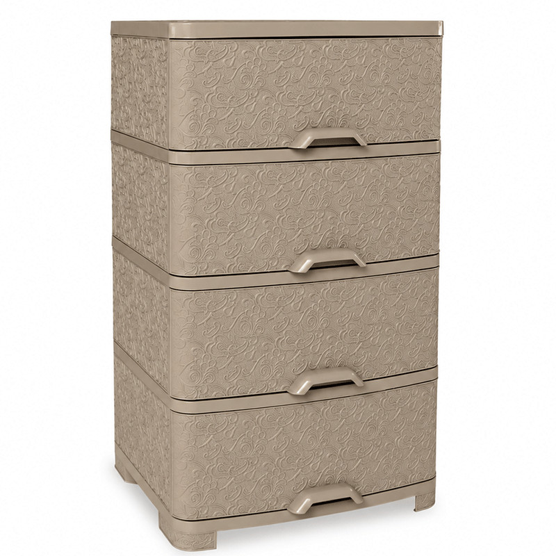 Armoire de Rangement Dentelle Sotufab Doré en Tunisie