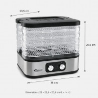Déshydrateur Alimentaire Electrique Florence HK489 300W Noir en Tunisie