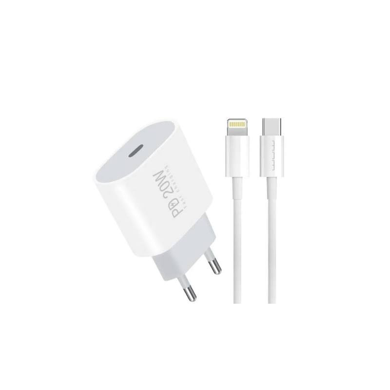 Chargeur Wuw T79 Lightning Blanc en Tunisie