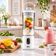 Mini Blender Rechargeable DSP KJ2206 110W 0.4L Blanc en Tunisie
