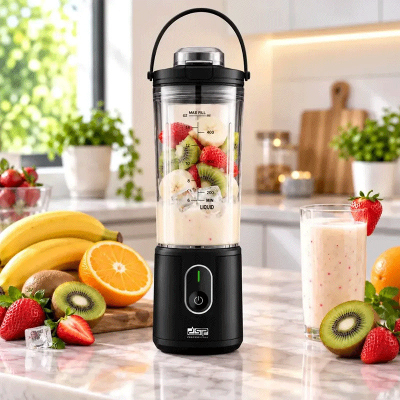 Mini Blender Rechargeable DSP KJ2206 110W 0.4L Noir en Tunisie