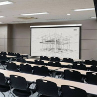 Ecran De Projection Overmax Automatique 120" Blanc En Tunisie