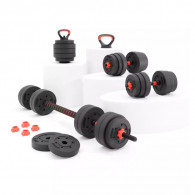 Kit De Musculation Ksix BMANC01N50 50kg Noir En Tunisie