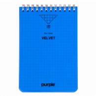 Bloc Note Purple Wiro Velvet 160 Pages Assorties En Tunisie