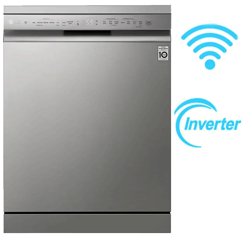 Lave Vaisselle LG DFC532FP Smart Inverter 14 Couverts Inox en Tunisie
