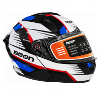 Casque Beon Moto FCG 19 L Noir Et Blanc En Tunisie