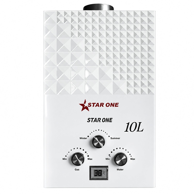 Chauffe Bain Star One 10L-GAZ-2-NG à Gaz Naturel 10L Blanc en Tunisie