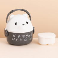 Lunch Box Double Bear Noir & Blanc en Tunisie