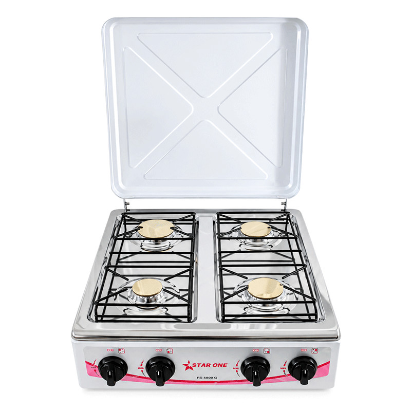 Réchaud à Gaz Star One JK-004HHD-C 4 Feux Blanc en Tunisie