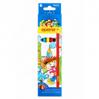 6 Crayons De Couleurs Epene 6/18 En Tunisie