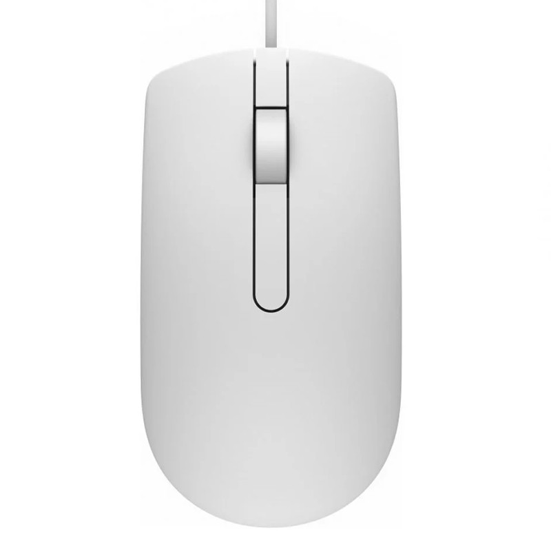 Souris Filaire Dell MS116 Blanc en Tunisie