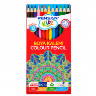 12 Crayons De Couleurs Pensan Kids 12/18 En Tunisie