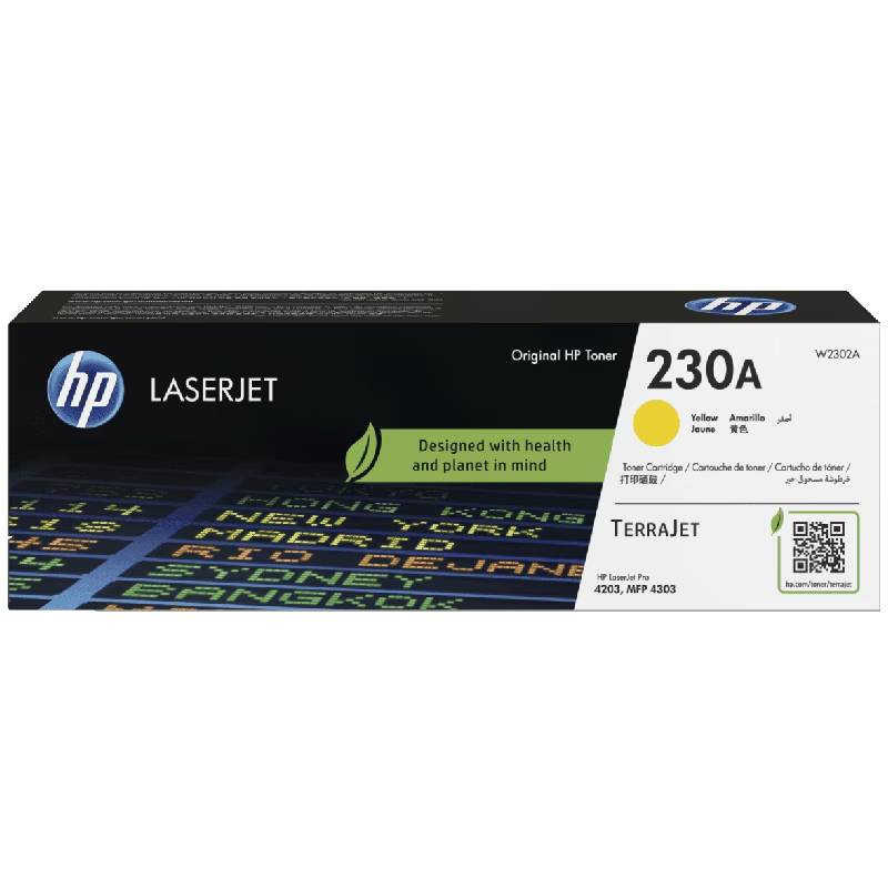 Toner Hp LaserJet 230A Original Jaune En Tunisie