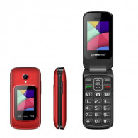 Téléphone Portable Smartec F1 Flip Rouge
