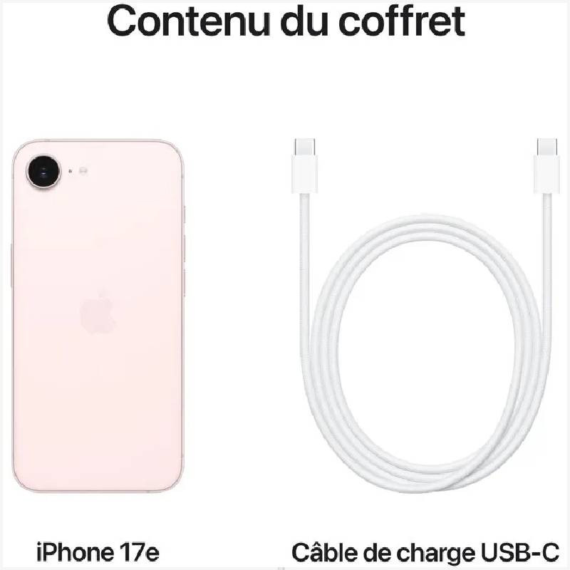 iPhone 17e 256Go Rose En Tunisie