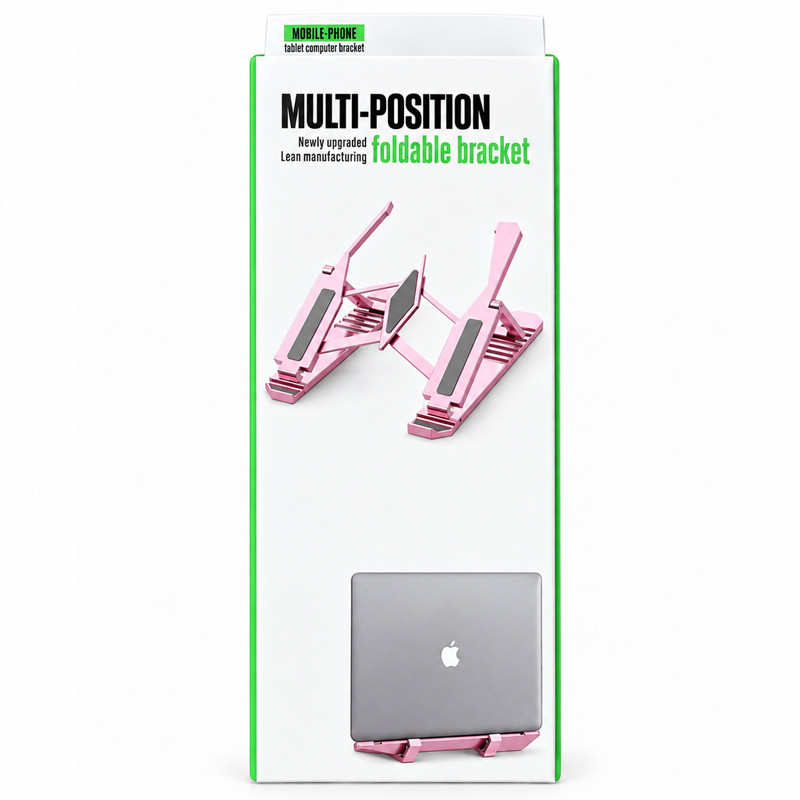 Support Pc Portable 15.6" Pliable Rose En Tunisie