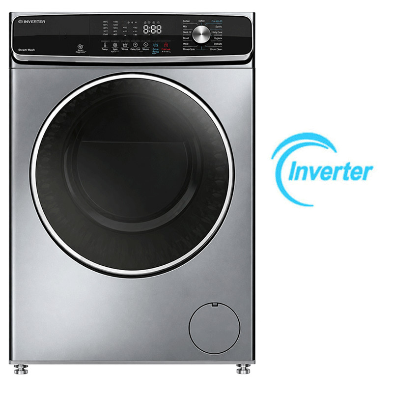 Machine à Laver Frontale Maxwell MAX-WMFL1214DSD-IV 12Kg Silver en Tunisie