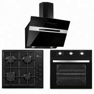 Pack Électroménager Montblanc : Hotte +  Four Electrique + Plaque De Cuisson en Tunisie