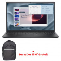 Pc Portable Dell Pro 15 Essential PV15250 Intel Core 3 8Go 512Go SSD Ubuntu
