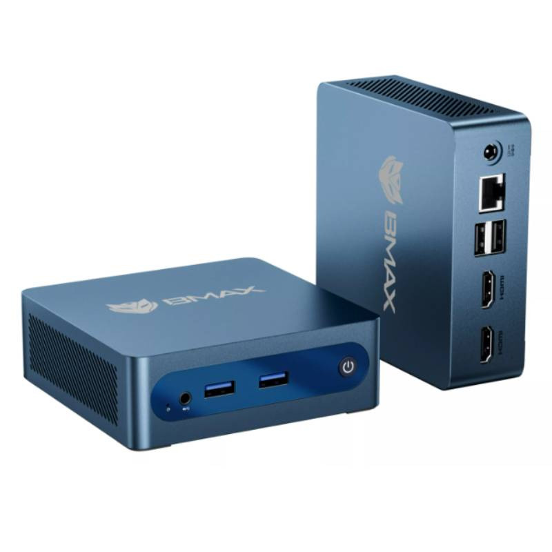Mini Pc Bmax B1 Plus Intel Celeron J3355 6Go 128Go SSD Windows 11 Bleu En Tunisie