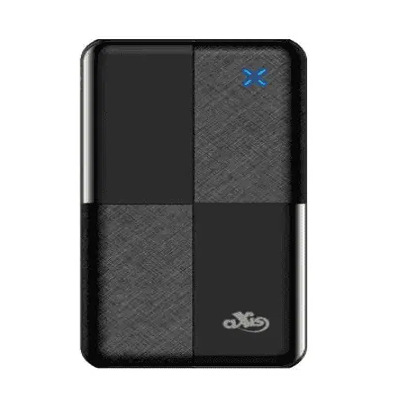 Power Bank Axis Q100 10000mAh Noir en Tunisie