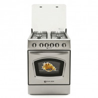 Cuisinière à Gaz Star One 50-50-IR 4 Feux Inox en Tunisie