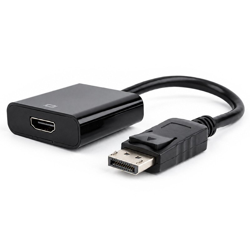 Adaptateur DisplayPort Vers HDMI Noir EN Tunisie