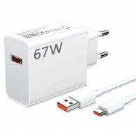 Chargeur Type C 67W Blanc