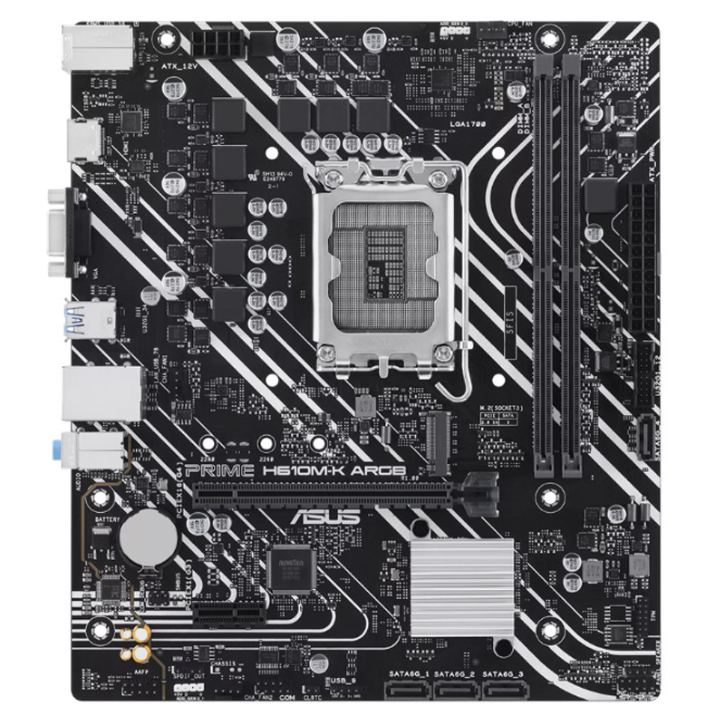 Carte mère micro-ATX ASUS Prime H610M-K DDR4 ARGB en Tunisie