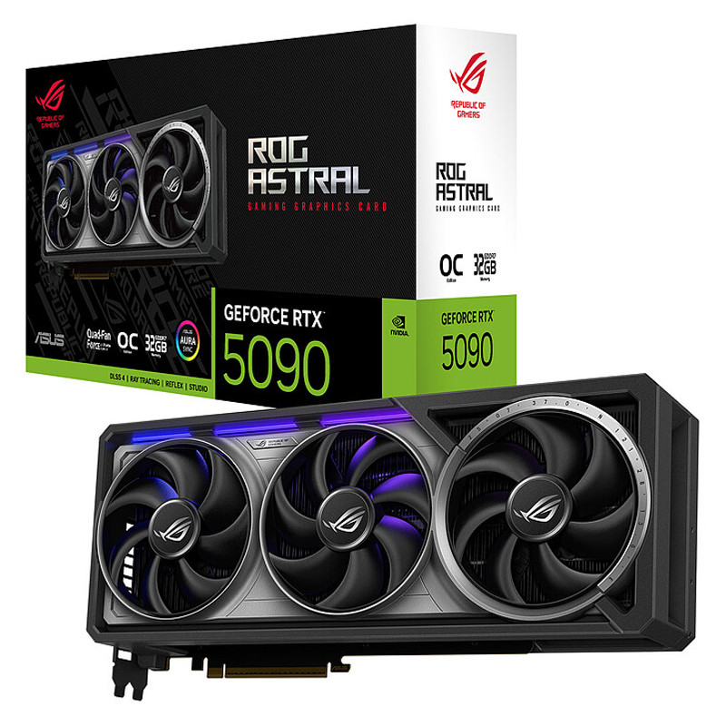 Carte Graphique Gaming Asus Rog Astral GeForce RTX 5090 32Go GDDR7 En Tunisie