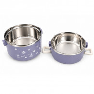 Lunch Box Double Violet