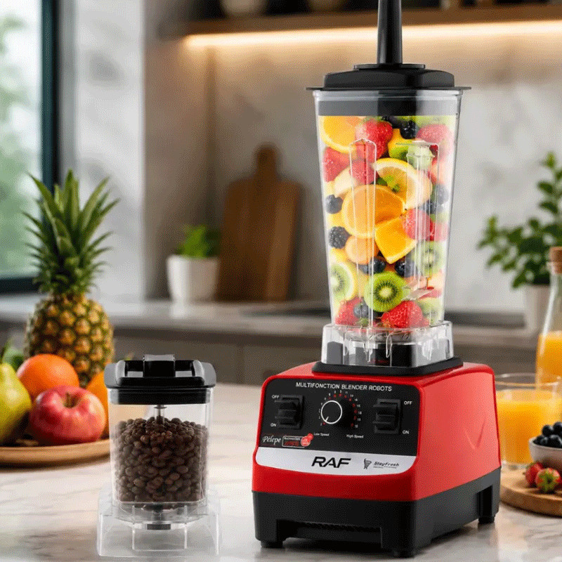 Blender RAF R-2809 2400W 2.5L Rouge en Tunisie