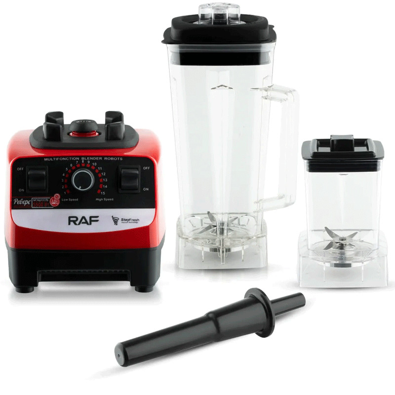 Blender RAF R-2809 2400W 2.5L Rouge en Tunisie