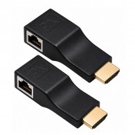 Convertisseur Extender HDMI 30M Noir