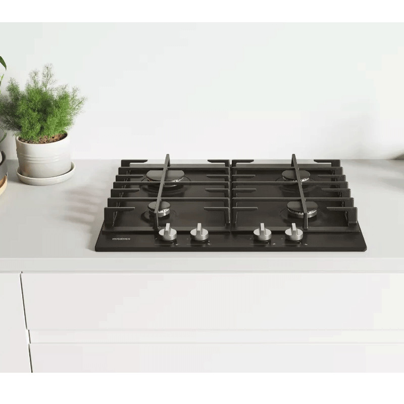 Plaque de Cuisson Encastrable Rosières RHG6BRK3B 4 Feux 60 cm Noir en Tunisie