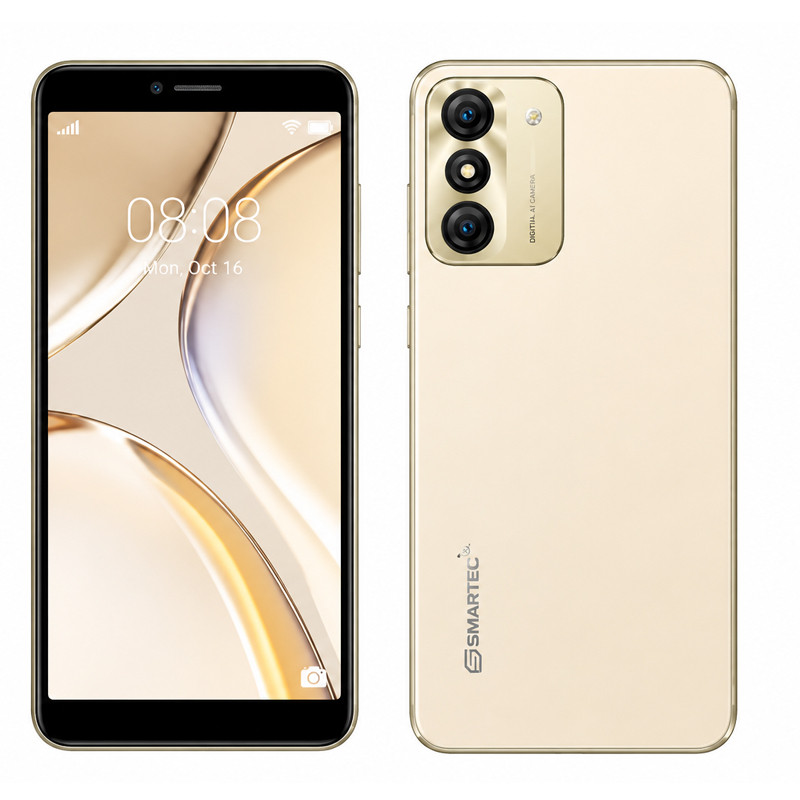 Téléphone Portable Smartec S26 Gold en Tunisie