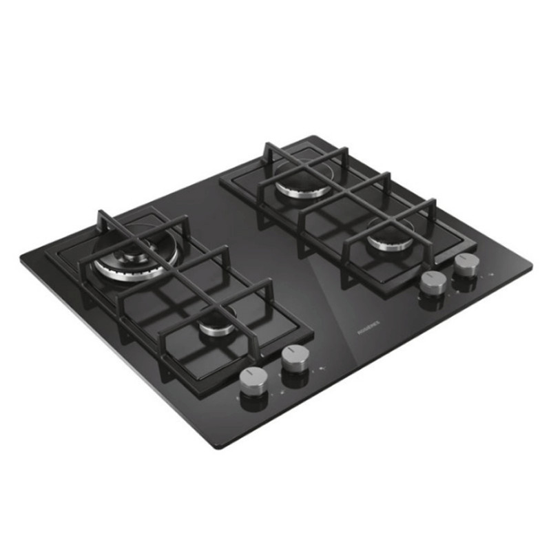 Plaque de Cuisson Encastrable Rosières RVG6BF4C3B 4 Feux 60 cm Noir en Tunisie