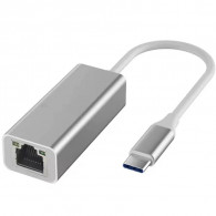 Adaptateur Type-C Vers RJ45 Gris