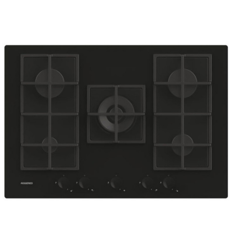Plaque de Cuisson Encastrable Rosières RDK74MBB 5 Feux 75 cm Noir en Tunisie