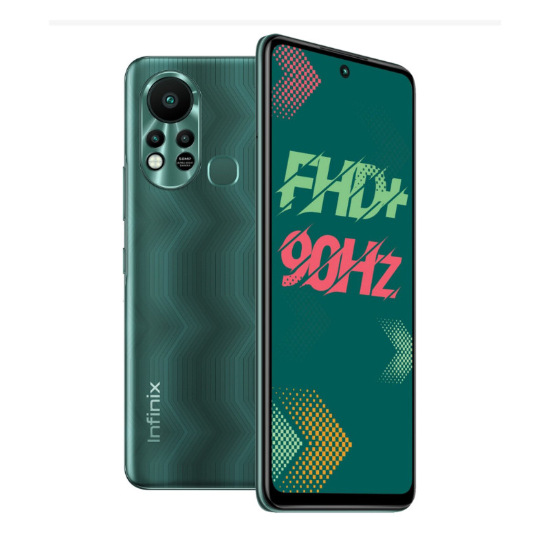 Smartphone Infinix Hot 11S  6Go 128Go Vert en Tunisie