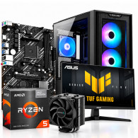 Pc Gamer Asus Full Gaming V2 23.8" Ryzen 5 16Go 512Go SSD