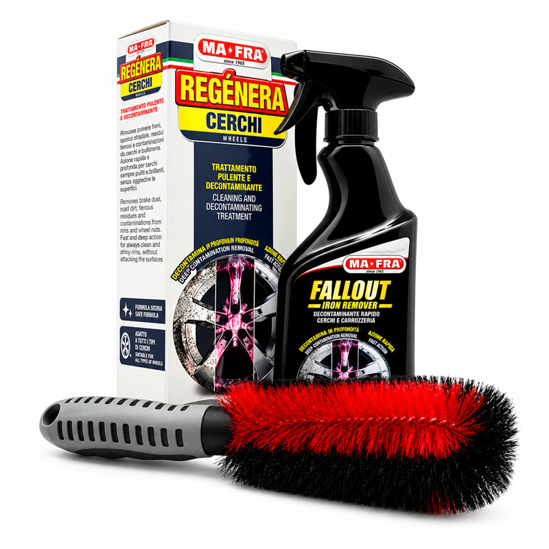 Kit Nettoyage Jantes Mafra Wheel Regeneration 500 ml avec Brosse  En Tunisie