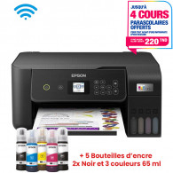 Imprimante Epson EcoTank L3260 3 En1 à Réservoir d'Encre Couleur Wifi