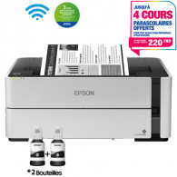 Imprimante Jet D'encre Epson Ecotank ET-M1170 Monochrome WiFi - Noir & Blanc (C11CH44403)