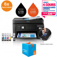 Imprimante Epson EcoTank L5290 4 En 1 à Réservoir Intégré A4 Wifi (C11CJ65405) en Tunisie