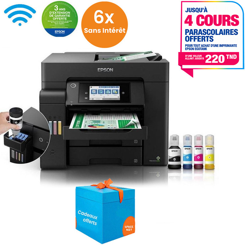 Imprimante Epson L6550 A Réservoir Intégré 4 En1 Couleur Wifi