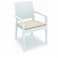 Chaise de Jardin La Marquise couleur blanc