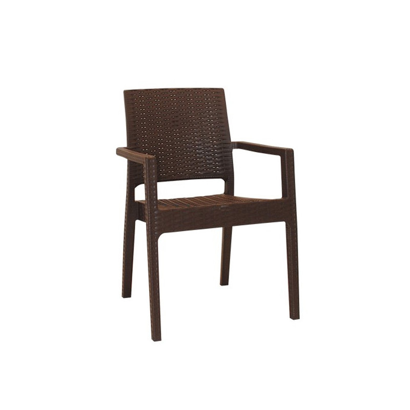 Chaise de Jardin La Marquise couleur Wengue